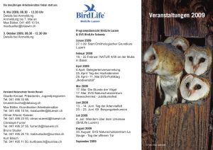 NVR Programm 2009